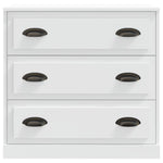 Sideboards 2 pcs White Engineered Wood 3185239