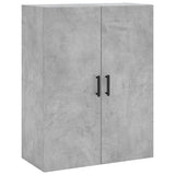 Wall Mounted Cabinet Concrete Grey 69.5x34x90 cm 828432