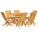 Garden Dining Set Teak Solid teak wood Foldable 3155004
