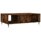 Coffee Table Smoked Oak 104x60x35 cm Engineered Wood 827081