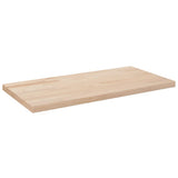 Table Top Natural Wood Solid Pine Wood 80 x 40 cm 824400