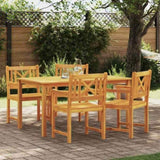 Garden Chairs 4 pcs Natural Solid Acacia Wood 3324846