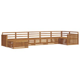 Outdoor Sofa Set 7 pcs Natural 3373814