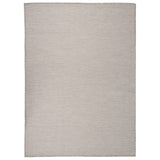 Outdoor Flatweave Rug 200x280 cm Light Grey 340784