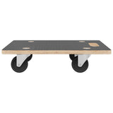 Transport Trolleys 2 pcs Rectangular 80x55x11.5 cm 154891