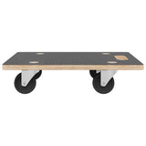 Transport Trolleys 2 pcs Rectangular 80x55x11.5 cm 154891