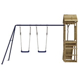 ZNTS Outdoor Playset Impregnated Wood Pine 3155818