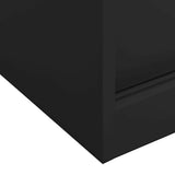 Sliding Door Cabinet with Planter Box Anthracite Steel 3095265
