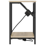 Bedside Cabinet 2 pcs Sonoma Oak 38 x 30 x 48 cm 859583
