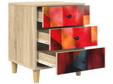 Bedside Cabinet HEESCH Sonoma Oak 36 x 33 x 60 cm 8007287