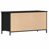 TV Cabinet Black oak 100 x 40 x 50 cm Engineered wood 862141