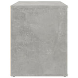 ZNTS Bedside Cabinet Concrete Grey 60x36x45 cm Engineered Wood 816740