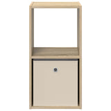 Bedside Table with Drawer 2 pcs Sonoma Oak 35 x 32 x 68.5 cm 8000633