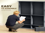 16-Compartment Media Shelf - Grey T3398P553206