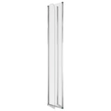 Bath Enclosures 2 pcs 104x130 cm Tempered Glass Transparent 146228