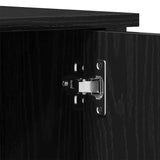 TV Cabinet Black oak 100 x 40 x 50 cm Engineered wood 862141