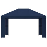 Gazebo 4 x 3 m Blue Polyester and Steel 190 gsm 900379