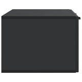 Wall-Mounted TV Cabinet Black 78.5 x 41 x 30 cm Engineered Wood 899366