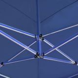 Professional Folding Party Tent with Walls Aluminium 6x3 m Blue 45507