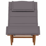 Sun Lounger 2 pcs Brown 60 x 154 x 74cm Solid Acacia wood 3329135