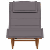 Sun Lounger 2 pcs Brown 60 x 154 x 74cm Solid Acacia wood 3329135