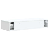 Wall-Mounted Side Table Wall-mounted White 87.5 x 34.5 x 17 cm 898495