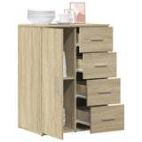Sideboard Sonoma Oak 59x39x80 cm Engineered Wood 840536