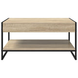 Coffee Table Sonoma 80 x 50 x 40 cm Engineered Wood 886439