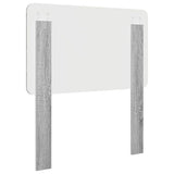 Headboard Grey Sonoma Engineered wood 887919