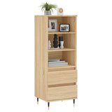 Highboard Sonoma Oak 40x36x110 cm Engineered Wood 831503