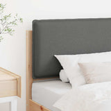 Upholstered Headboard Natural and Light Grey 75 cm 880043