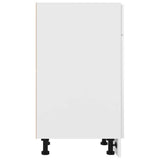801220 Drawer Bottom Cabinet "Lyon" White 50x46x81,5 cm Engineered Wood