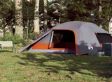 Camping Tent Dome 4-Person Grey Waterproof 94721