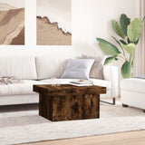 Coffee Table Smoked Oak 100x55x40 cm Engineered Wood 840874