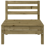 Garden Sofa 4-Seater Impregnated Wood Pine 838053