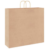 ZNTS Paper Bags 50 pcs with Handles Brown 54x15x49 cm 4101584