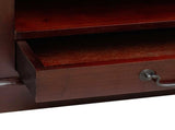 CornerTVCabinet Brown 80 x 40.5 x 45 cm Solid Mahogany Wood 42009930