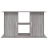 Aquarium Stand Grey Sonoma 101x41x58 cm Engineered Wood 833613