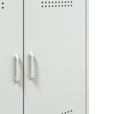 Sideboard White 68x39x79 cm Steel 842981