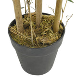Artificial Bamboo Tree 500 Leaves 80 cm Green 358984