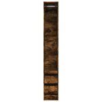 Wardrobe Smoked Oak 30x50x200 cm Engineered Wood 3307742