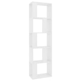 Book Cabinet/Room Divider White 45x24x159 cm Engineered Wood 800108