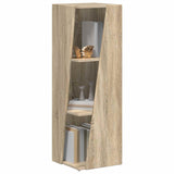Side Shelf Sonoma Oak 33 x 32 x 100.5 cm Engineered Wood 892419