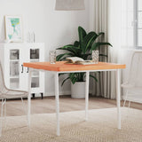 Table Top 80x80x4 cm Square Solid Wood Beech 355982
