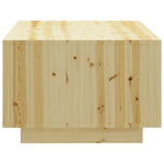 Coffee Table 110x50x33.5 cm Solid Firwood 809881