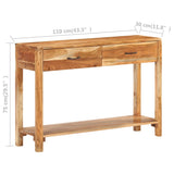 Sideboard 110x30x75 cm Solid Acacia Wood 320471