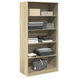 Wardrobe Sonoma Oak 100x50x200 cm Engineered Wood 3307731