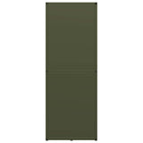 Firewood Rack Olive Green 40x30x80 cm Cold-rolled steel 864190