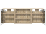 Bathroom Cabinet Set 3 pcs 100 x 10.5 x 50 cm Engineered wood 3403682