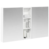 Bathroom Cabinet Set 3 pcs 100 x 10.5 x 60.5 cm Engineered wood 3403696